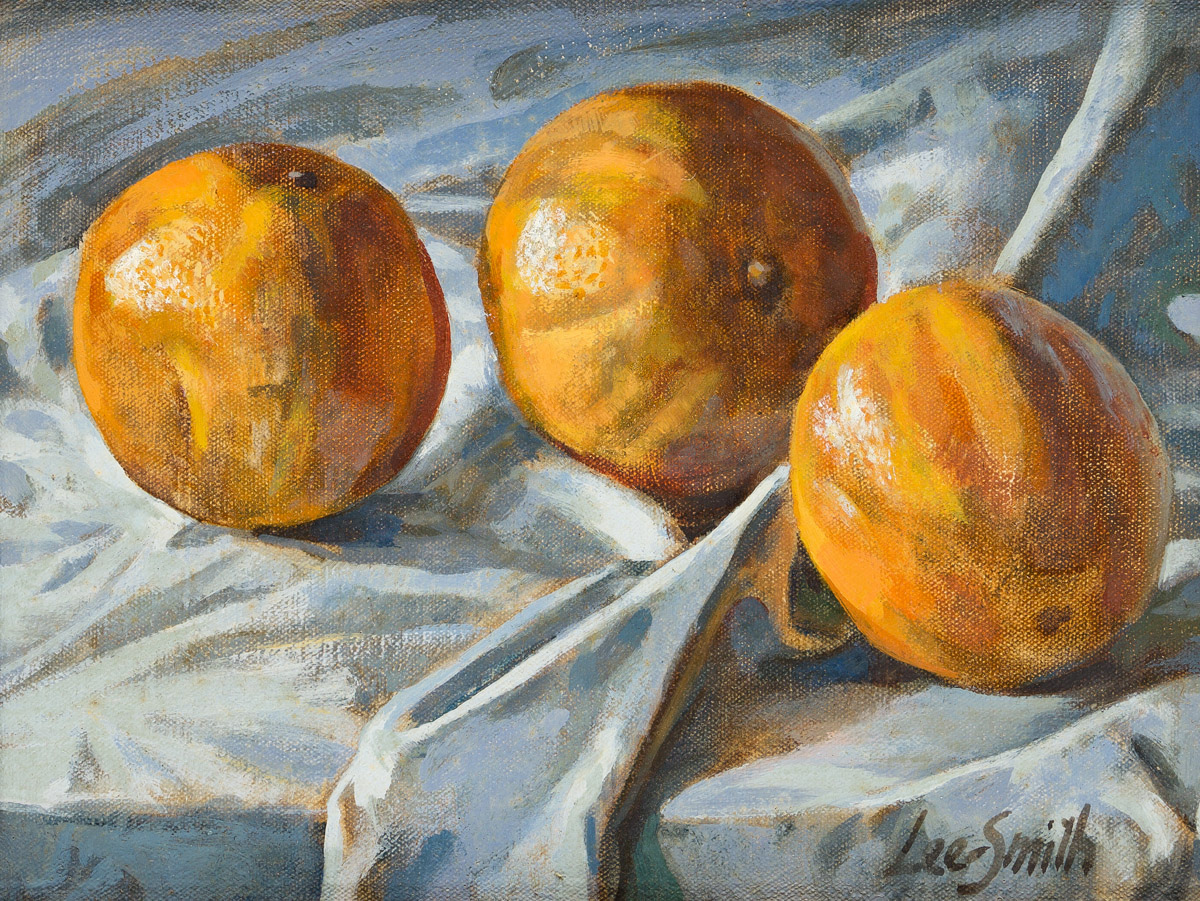 HUGHIE LEE-SMITH (1915 - 1999) Untitled (Still Life With Oranges).